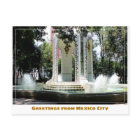 Condesa Neighbourhood Fountain in Mexico City