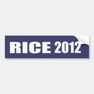 CONDI RICE Election Gear Bumper Sticker