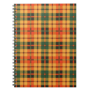Condie clan Plaid Scottish kilt tartan Notebook