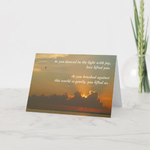 Condolence Card for Loss of a Child