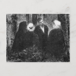 Condolences by Georges Seurat Postcard