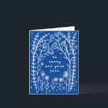 Condolences Sorry Wildflower Floral Sketch Doodle  Card<br><div class="desc">Sweet drawing of wildflower vines to send someone condolences. Click "personalise" to edit the text and "edit using design tool" to adjust the fonts, colours and placements. You can change the background colour too or check my shop for more colour options. Customise with your own text. Also available as digital...</div>