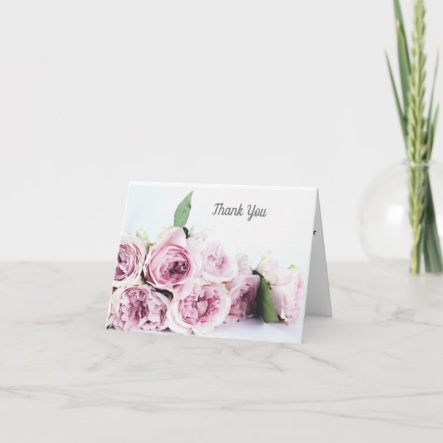 Condolences Thank You Card (Front)