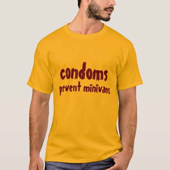 condoms T-Shirt (Front)