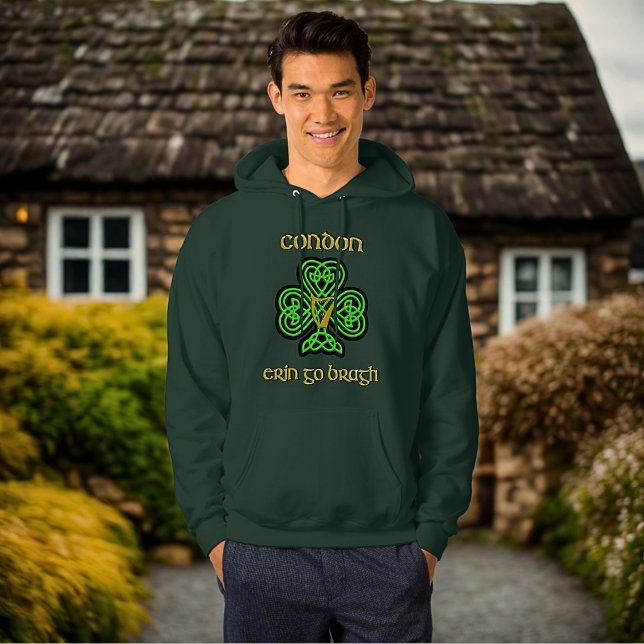 Condon Irish Hoodie with Celtic Knot (Creator Uploaded)