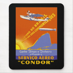 Condor ~ Brazillian Air Service Mouse Pad
