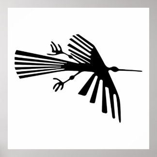Condor from Nazca Poster