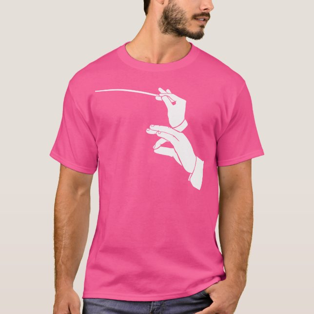 Conductor Clock Music Orchestra T-Shirt (Front)