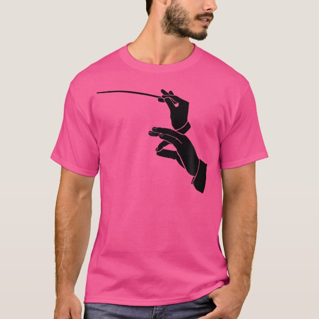 Conductor Clock Music Orchestra T-Shirt (Front)