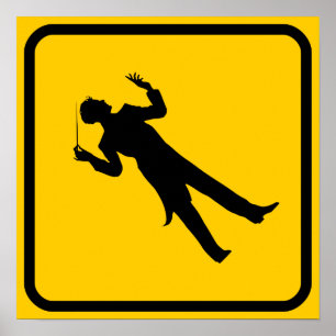 Conductor Crossing Poster