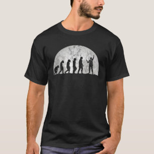 Conductor Evolution Evolution Of Man Music Orchest T-Shirt