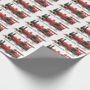 Conductor Of The Crazy Train Wrapping Paper