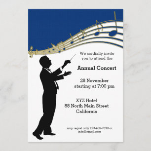 Conductor Orchestra Invitation