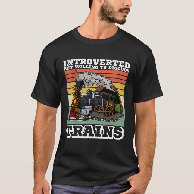 Conductor railroad Model station Railway worker  1 T-Shirt (Front)