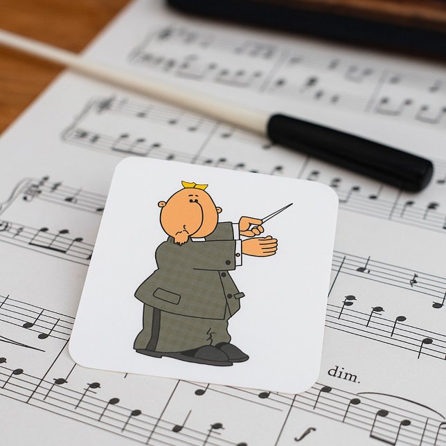 Conductor Square Sticker (Creator Uploaded)