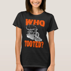 Conductor Train Rail Transport Freight Railway Who T-Shirt