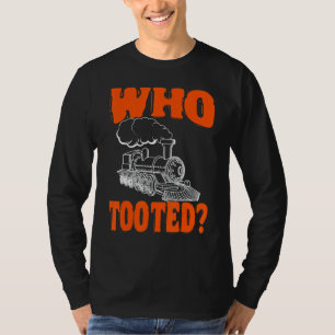 Conductor Train Rail Transport Freight Railway Who T-Shirt