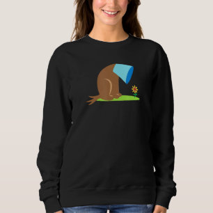 Cone Dog Vet Veterinary Veterinarian Technician Te Sweatshirt