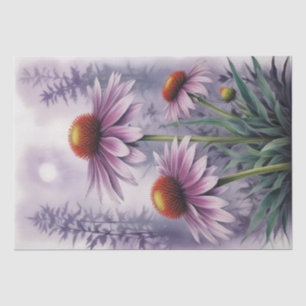 Cone Flowers Decoupage  Tissue Paper