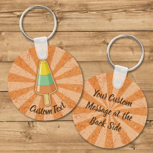 Cone Shaped Sorbet Stick Keychain