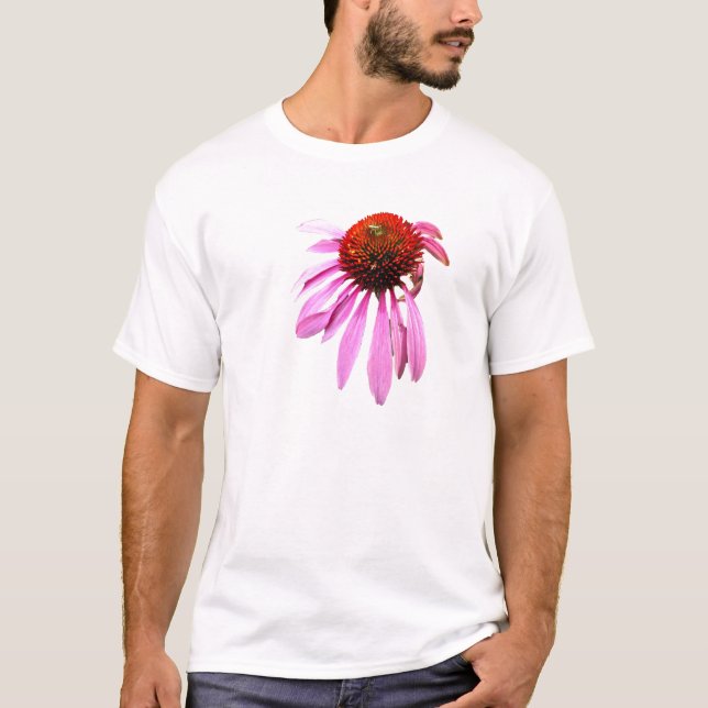 Coneflower on Denim Coordinating Items T-Shirt (Front)