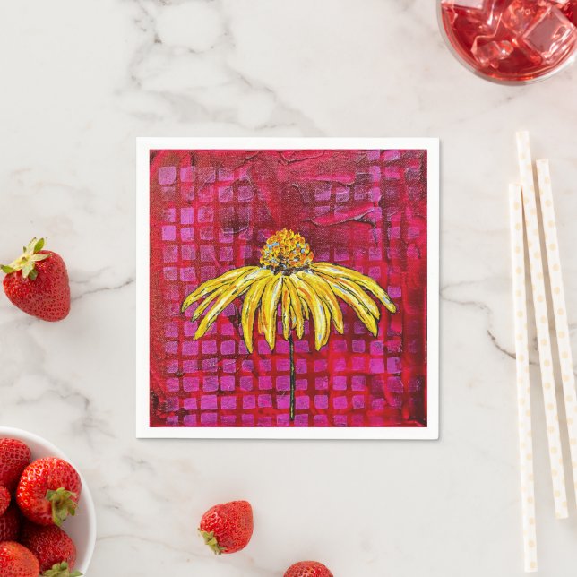 coneflower paper napkins (Insitu)