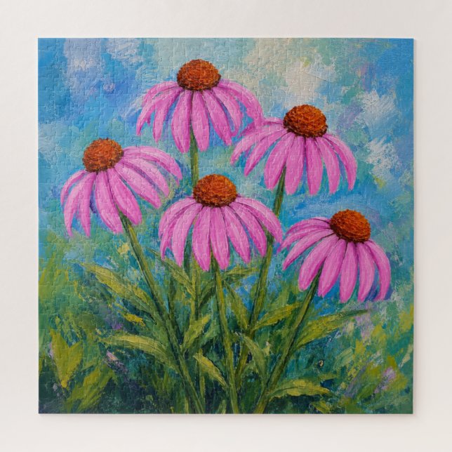 Coneflowers Jigsaw Puzzle (Vertical)
