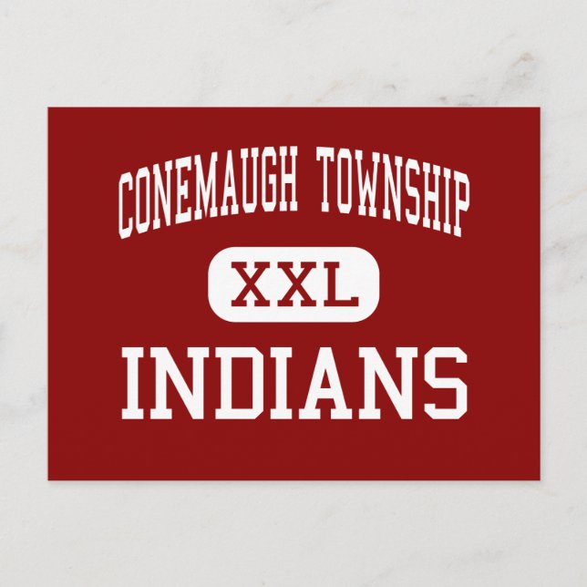 Conemaugh Township - Indians - Area - Davidsville Postcard (Front)