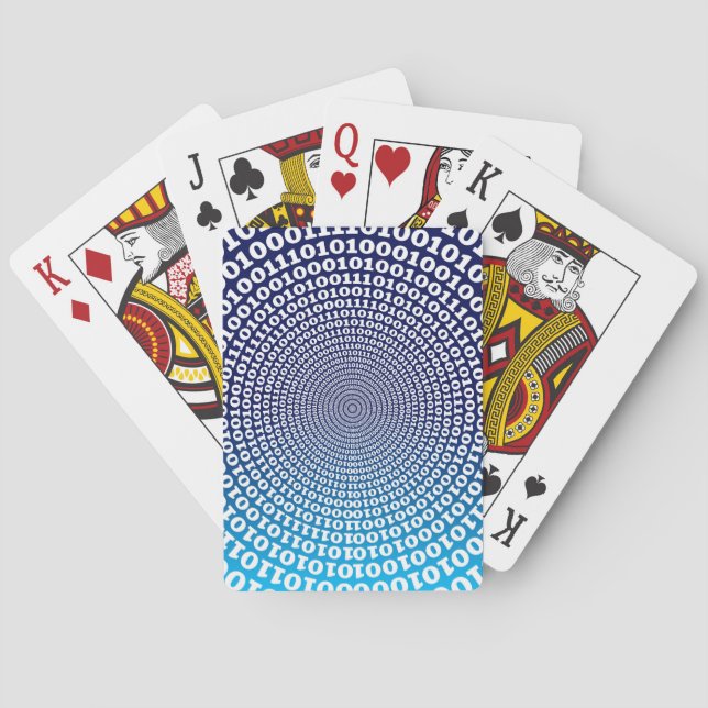 Conentric Binary Playing Cards (Back)