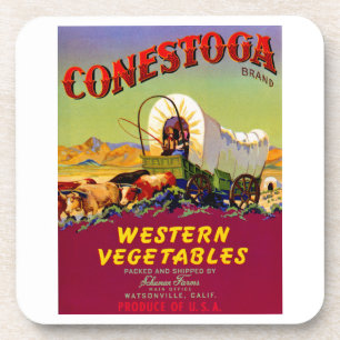Conestoga Western Vegetables Coaster