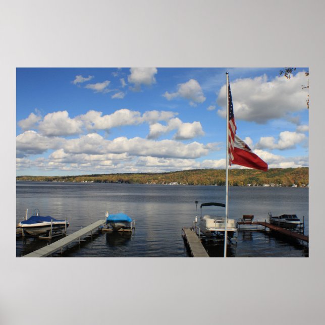 Conesus Lake Poster (Front)