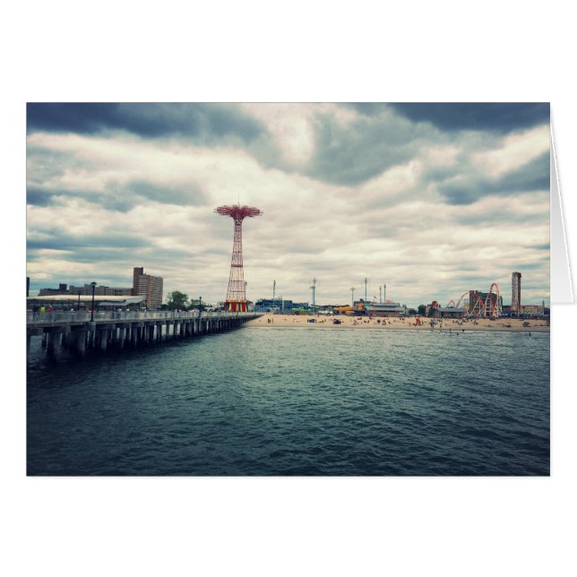 Coney Island Beach Panorama (Front Horizontal)