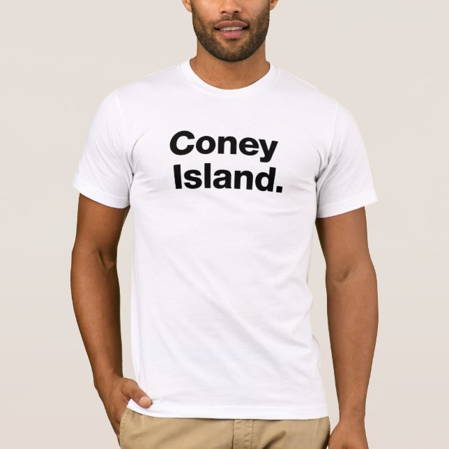 Coney Island (black) T-Shirt (Front)