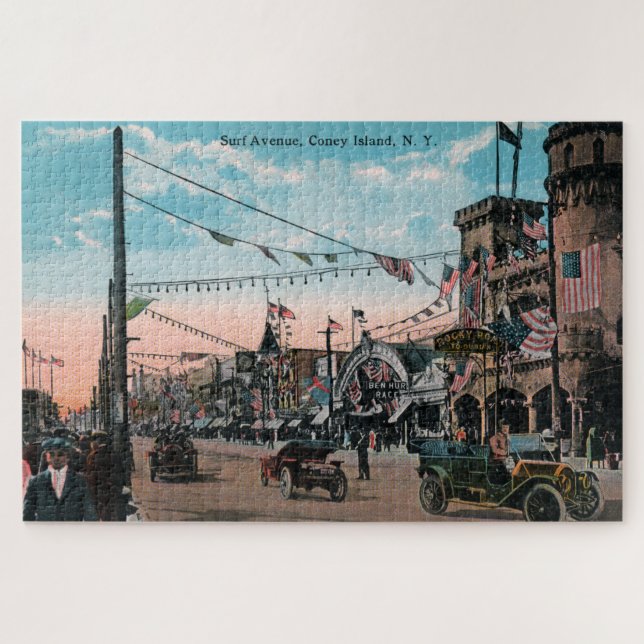 Coney Island Large Puzzle (Horizontal)