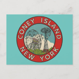 Coney Island, New York Postcard