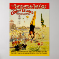 Coney Island Sideshow Poster