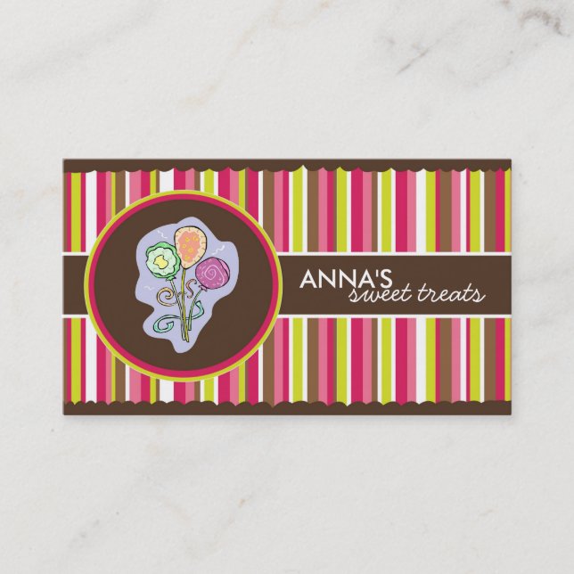 Confection Business Cards (Front)