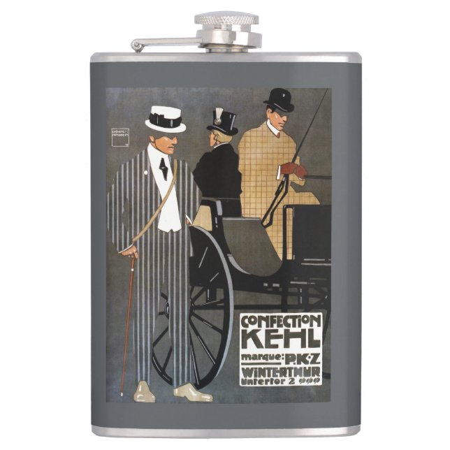 Confection Kehl Gentlemen Clothing Hip Flask (Front)