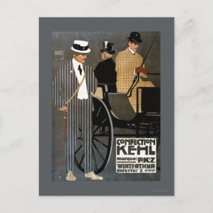 Confection Kehl Gentlemen Clothing Postcard