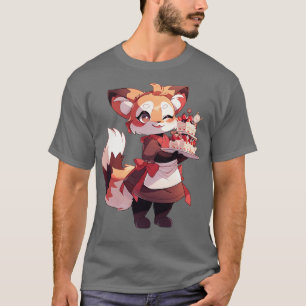 Confectioner Red Panda 3 T-Shirt