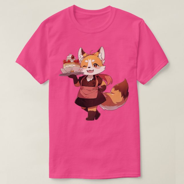 Confectioner Red Panda 5 T-Shirt (Design Front)