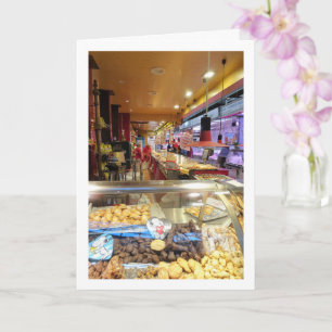 Confectionery at the Mercado Central, Valencia Card