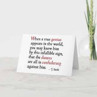 Confederacy of Dunces Card
