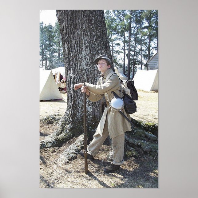 Confederate Soilder Poster (Front)
