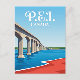 Confederation Bridge Canada Postcard