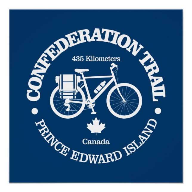 Confederation Trail (cycling) Poster (Front)