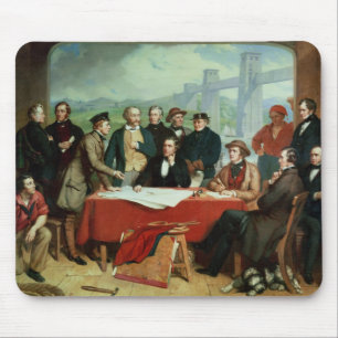 Conference of Engineers at Britannia Bridge Mouse Pad