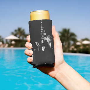 Conference of John Kennedy 35th US President Seltzer Can Cooler