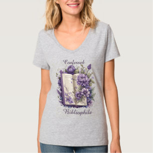 Confessed Bibliophile T-Shirt
