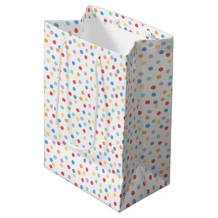 Confetti Brights (Dots) Medium Gift Bag